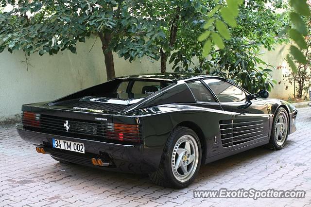 Ferrari Testarossa spotted in ISTANBUL, Turkey
