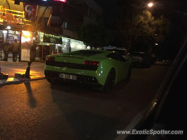 Lamborghini Gallardo spotted in ISTANBUL, Turkey