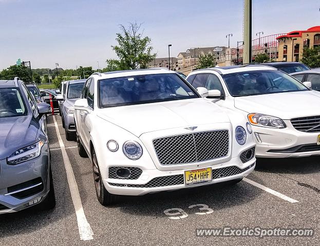 Bentley Bentayga spotted in Secaucus, New Jersey