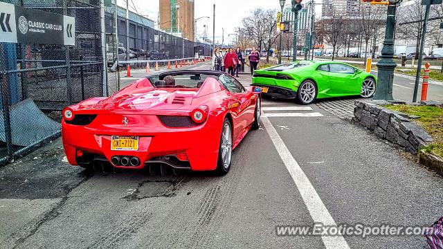 Ferrari 458 Italia spotted in Manhattan, New York