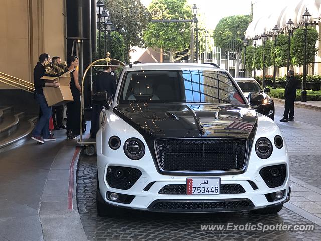 Bentley Bentayga spotted in Beverly Hills, California
