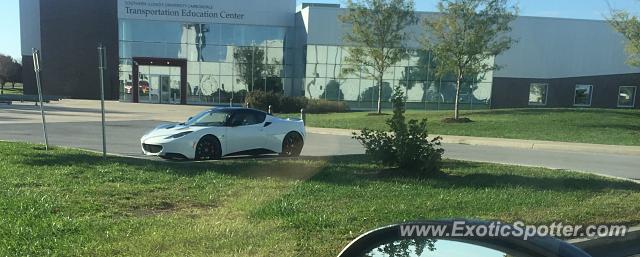 Lotus Evora spotted in Carbondale, Illinois