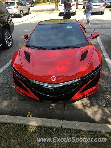 Acura NSX spotted in WDM, Iowa