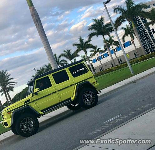 Mercedes 4x4 Squared spotted in Bradenton, Florida