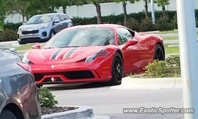 Ferrari 458 Italia spotted in Bradenton, Florida