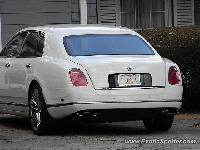 Bentley Mulsanne spotted in Atlanta, Georgia