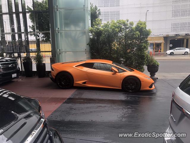 Lamborghini Huracan spotted in Los Angeles, California