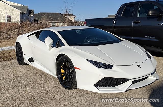 Lamborghini Huracan spotted in Madison, Wisconsin