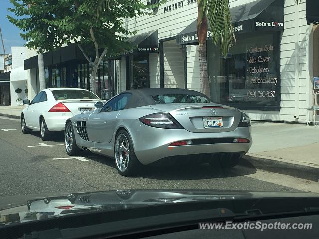 Mercedes SLR spotted in Newport Beach, California