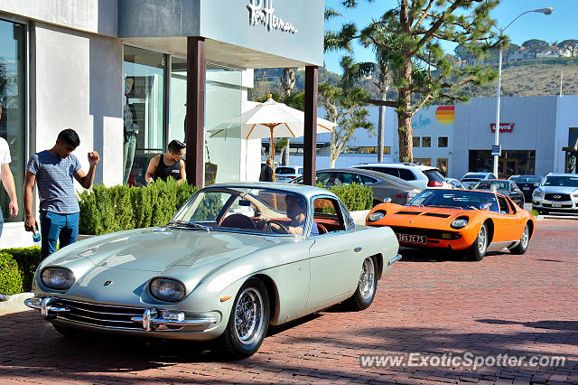 Lamborghini 400GT spotted in Malibu, California