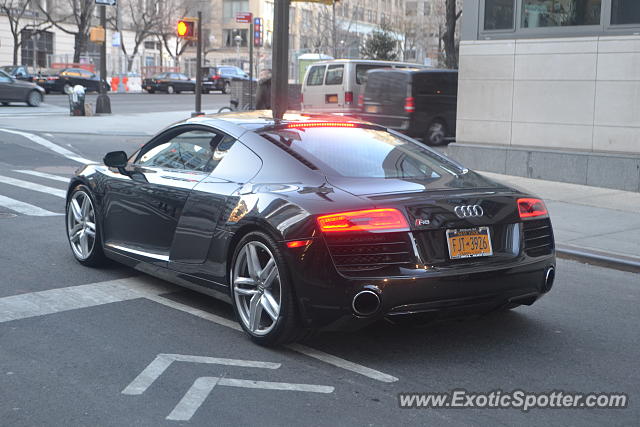 Audi R8 spotted in Manhattan, New York