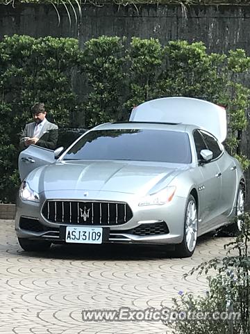 Maserati Quattroporte spotted in Taipei, Taiwan