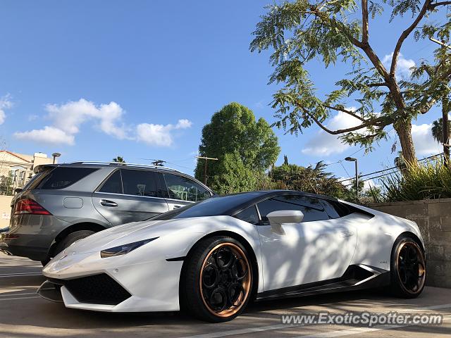 Lamborghini Huracan spotted in Los Angeles, California