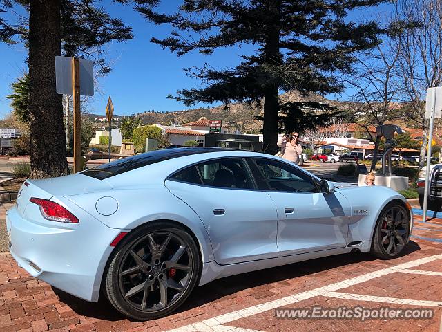 Fisker Karma spotted in Malibu, California