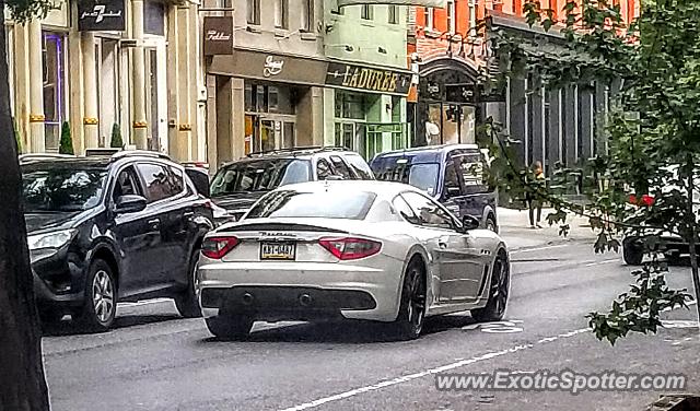 Maserati GranTurismo spotted in Manhattan, New York