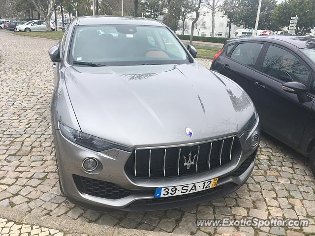 Maserati Levante spotted in Albufeira, Portugal