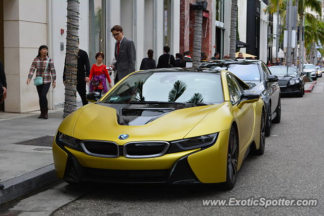 BMW I8 spotted in Beverly Hills, California
