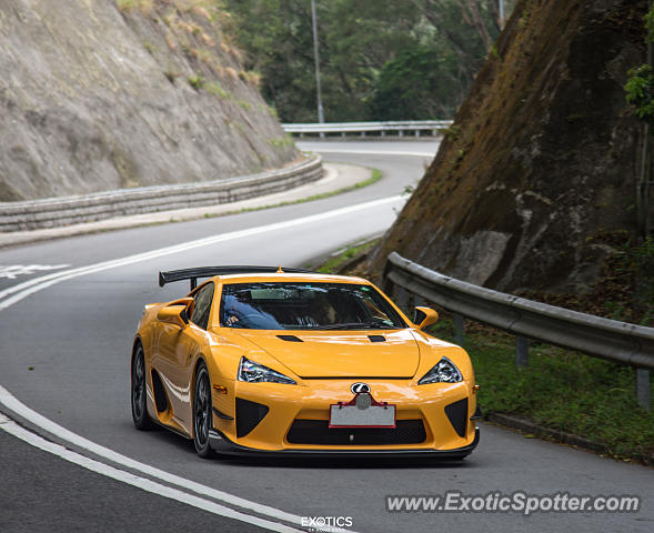 Lexus LFA spotted in Hong Kong, China