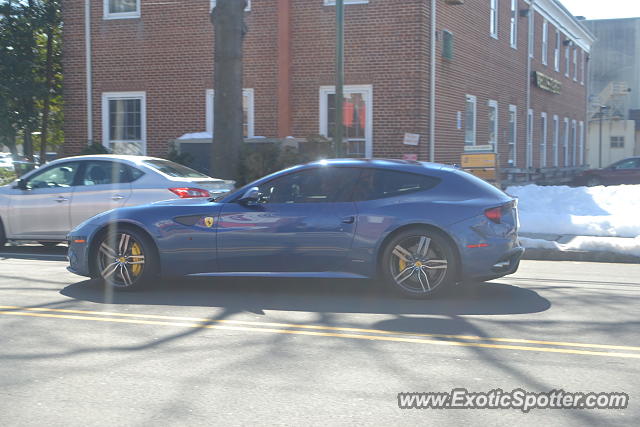 Ferrari FF spotted in Summit, New Jersey