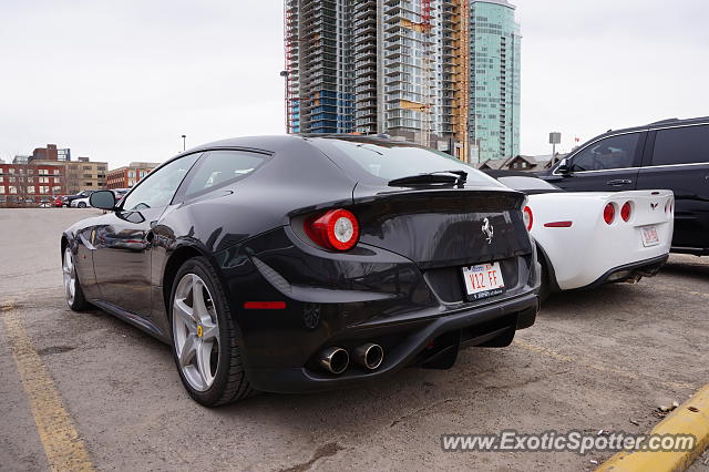 Ferrari FF spotted in Calgary, Canada