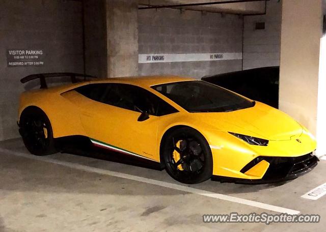 Lamborghini Huracan spotted in Dallas, Texas