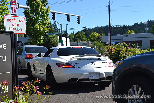 Mercedes SLS AMG spotted in Wilsonville, Oregon