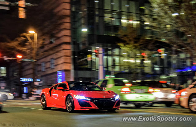 Acura NSX spotted in Charlotte, North Carolina
