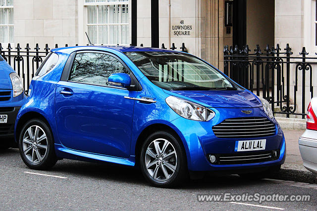 Aston Martin Cygnet spotted in London, United Kingdom