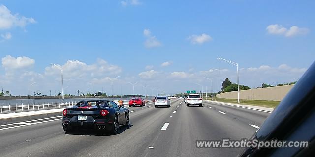 Ferrari F60 America spotted in Broward County, Florida