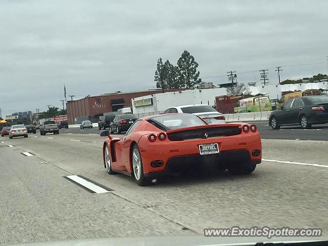 Ferrari Enzo spotted in Orange County, California