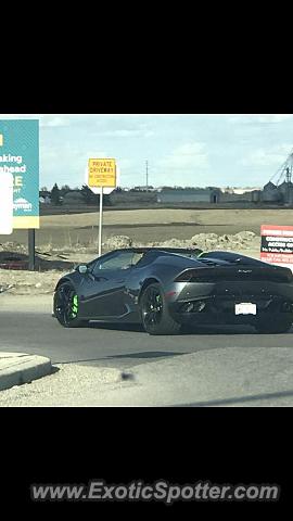 Lamborghini Huracan spotted in Calgary, Canada