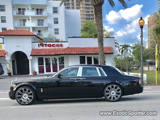 Rolls-Royce Phantom spotted in Ft Lauderdale, Florida