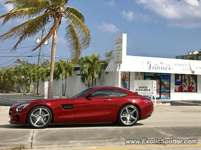 Mercedes AMG GT spotted in Pompano Beach, Florida