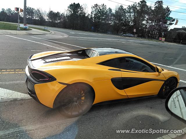 Mclaren 570S spotted in Raleigh, North Carolina
