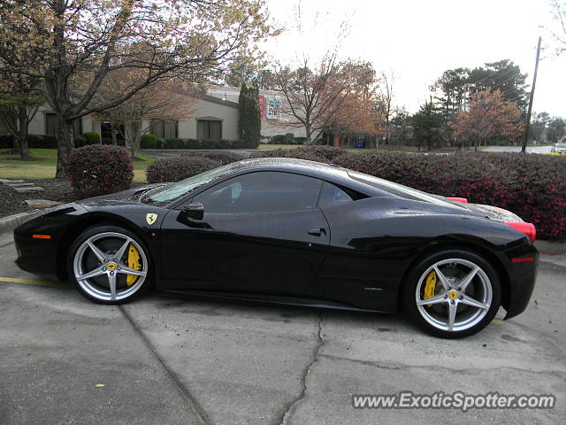 Ferrari 458 Italia spotted in Atlanta, Georgia