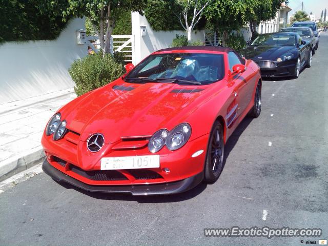 Mercedes SLR spotted in Limassol, Cyprus
