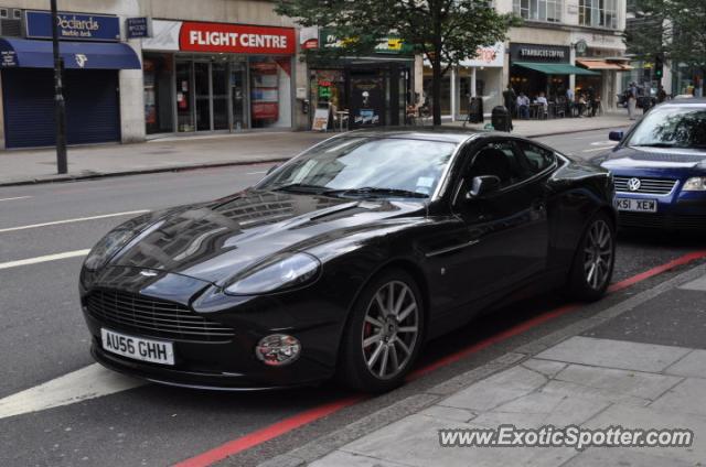 Aston Martin Vanquish spotted in London, England, United Kingdom