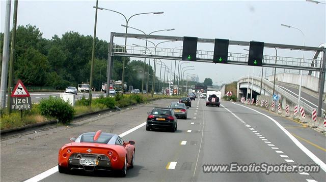 Spyker C8 spotted in Antwerp, Belgium