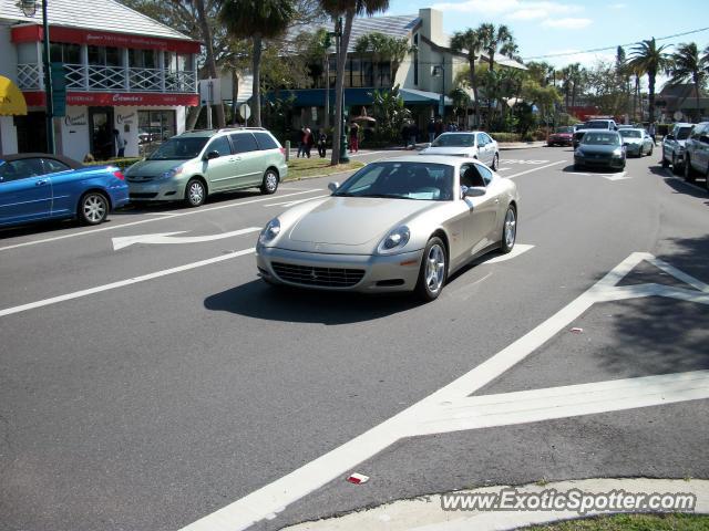 Ferrari 612 spotted in Sarasota, Florida