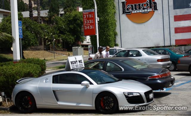 Audi R8 spotted in Los angeles, California