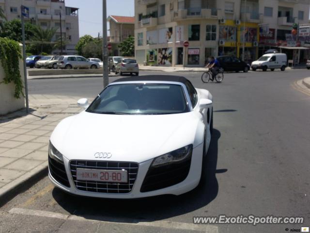 Audi R8 spotted in Larnaca, Cyprus