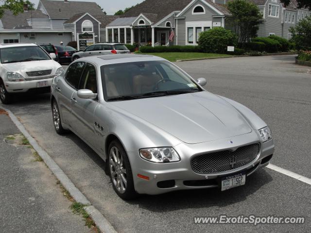 Maserati Quattroporte spotted in Cape cod, Massachusetts
