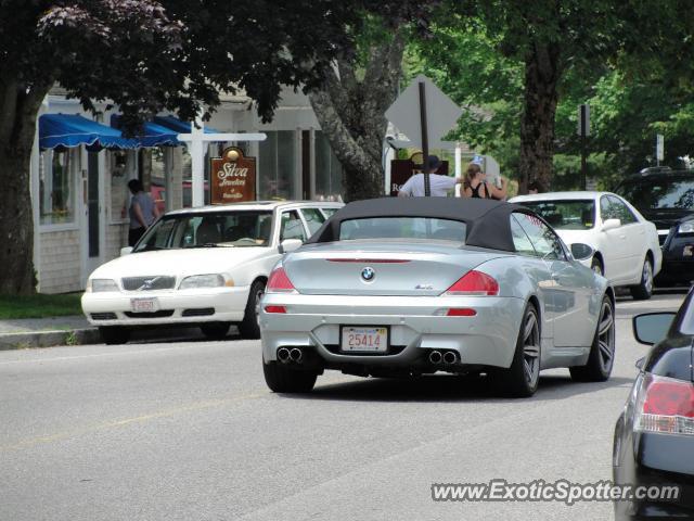 BMW M6 spotted in Cape cod, Massachusetts