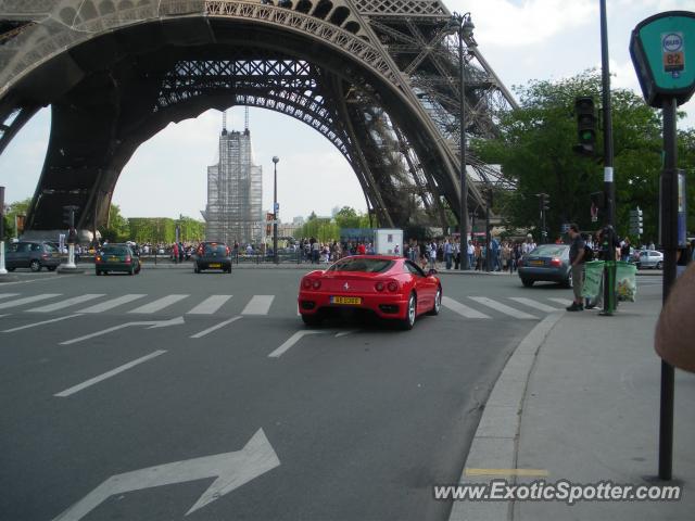 Ferrari 360 Modena spotted in Paris, France