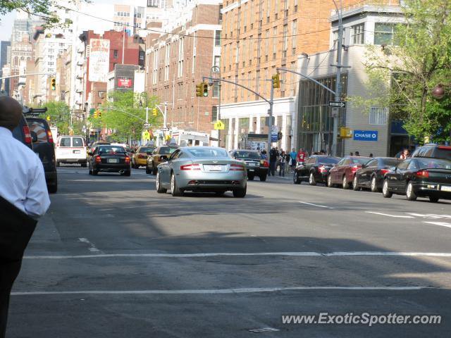 Aston Martin DB9 spotted in New York City, New York