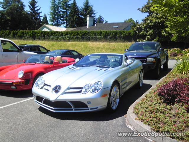 Mercedes SLR spotted in Seattle, Washington