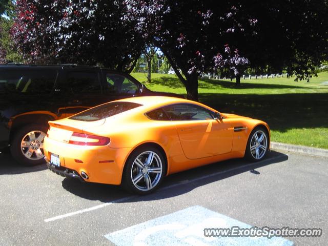 Aston Martin Vantage spotted in Seattle, Washington
