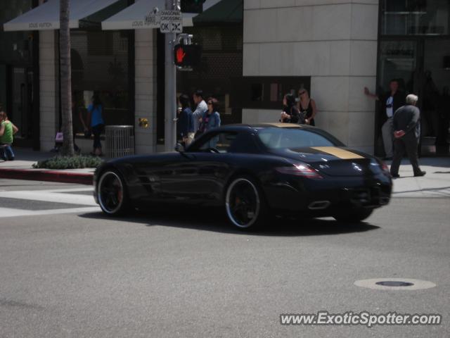 Mercedes SLS AMG spotted in Beverly Hills, California