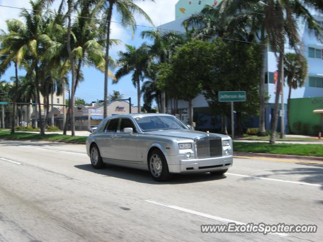 Rolls Royce Phantom spotted in Miami, Florida