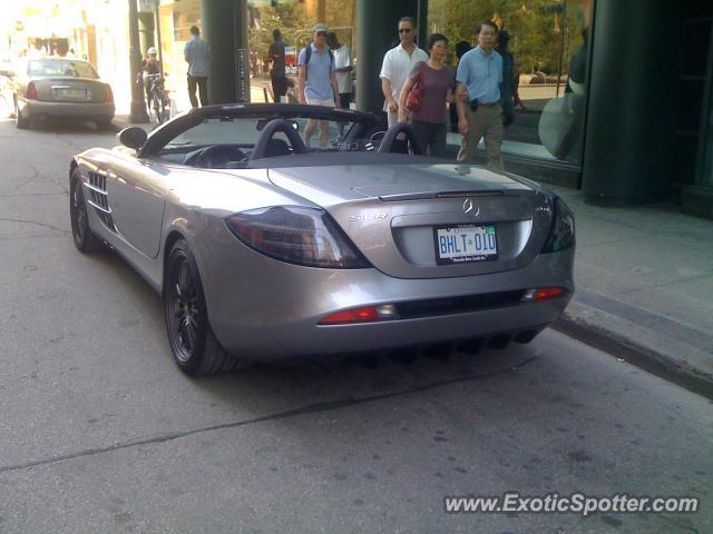 Mercedes SLR spotted in Toronto Ontario, Canada